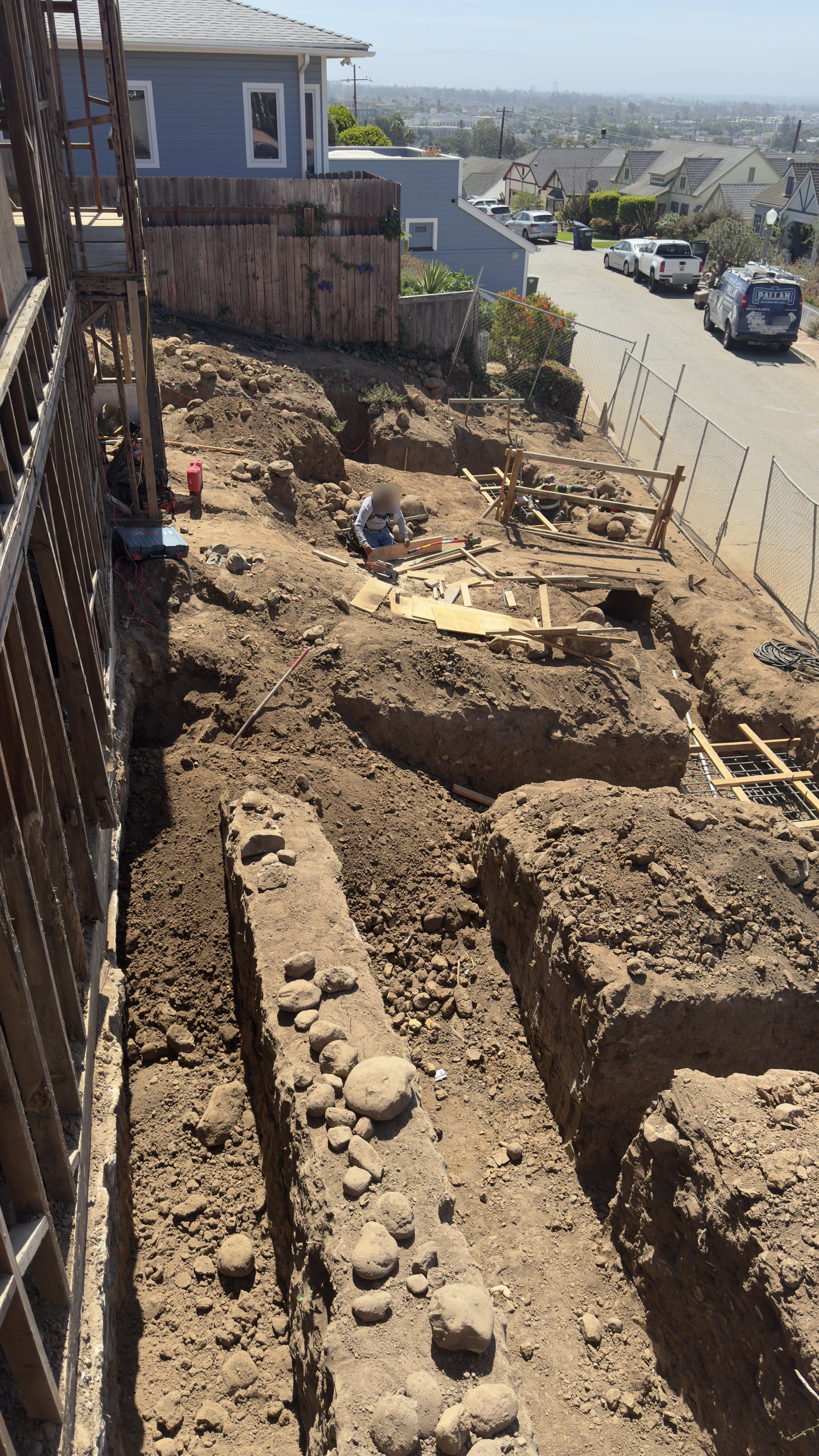 Foundation excavation — July 2026